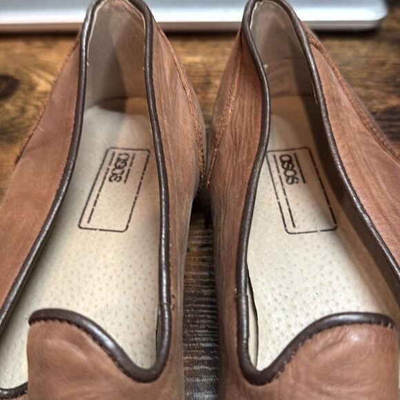  Brown Leather Tassel loafers size 11‎ main image 9